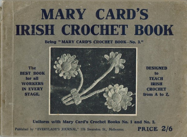 Irish Crochet Book no.3 cover